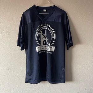 Women’s Blue Hueneme School District Jersey Shortsleeved Shirt, Size M